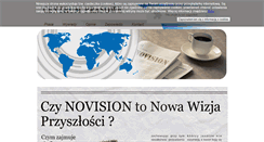 Desktop Screenshot of prasa.novision.pl